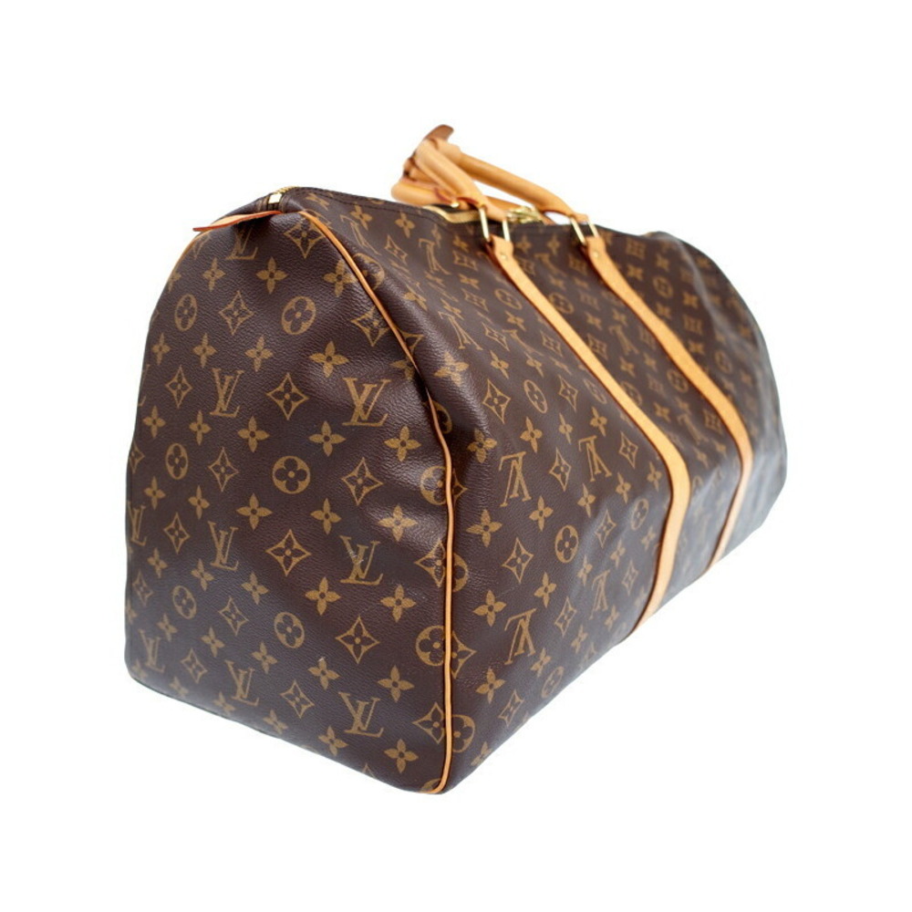 Louis Vuitton Monogram Keepall Boston Bag - Picture 2 of 9
